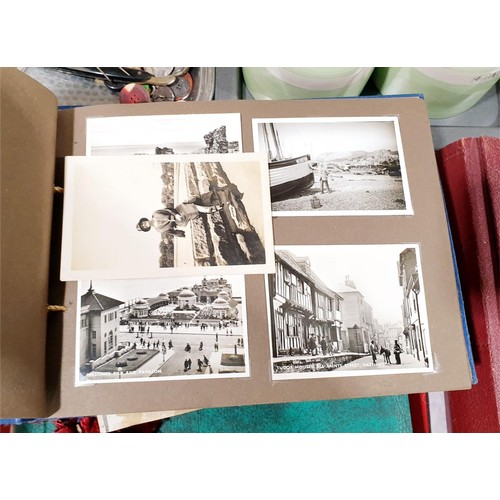 67 - A selection of six postcard and photograph albums. UK shipping £14.