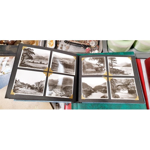 67 - A selection of six postcard and photograph albums. UK shipping £14.