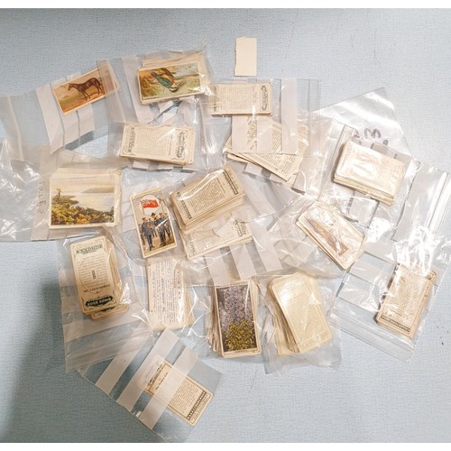 68 - A selection of cigarette cards. UK shipping £14.