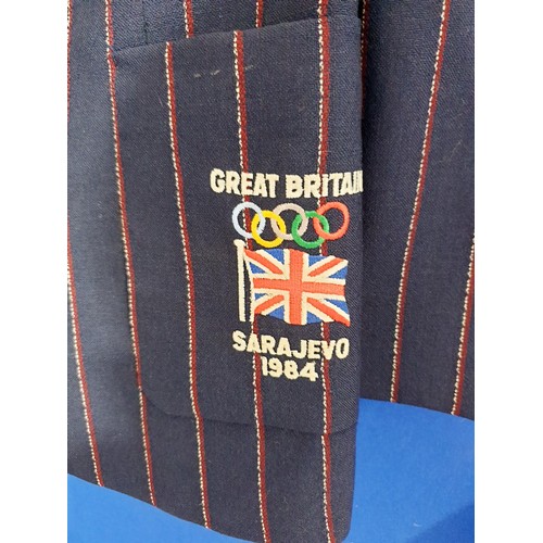 198 - A Great Britain ladies jacket for the Sarajevo 1984 Olympics, size 12. UK shipping £14.