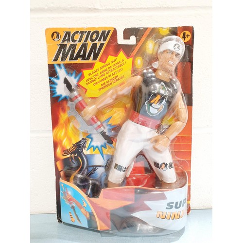 259 - A sealed Hasbro Action Man Super Ninga. UK shipping £14.