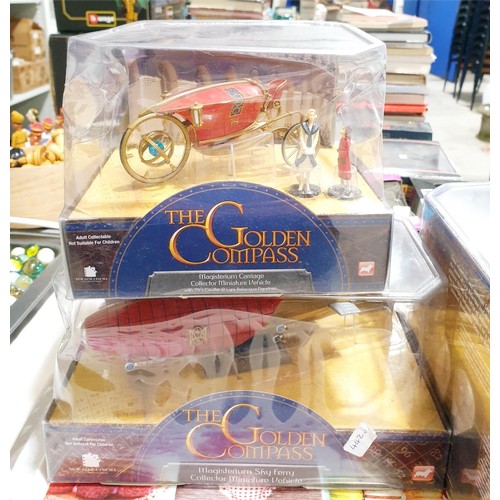 267 - Three boxed The Golden Compass vehicles. UK shipping £14.