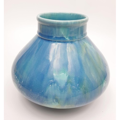 282 - A vintage Shelley runny glaze vase, height 12.5cm together with an Astra Ware vase. No shipping. Arr... 