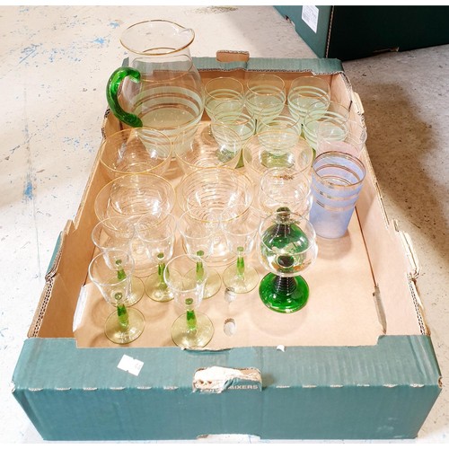 303 - Two boxes of glass and china. No shipping. Arrange collection or your own packer and shipper, please... 