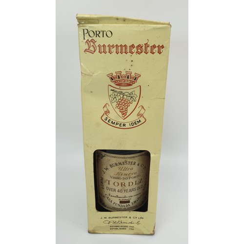 8 - A bottle of 1987 J. W. Burmeister Tordiz 40 year old port. No shipping. Arrange collection or your o... 