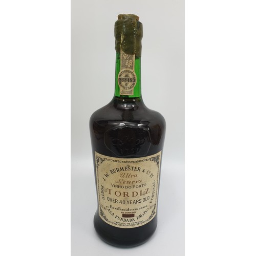 8 - A bottle of 1987 J. W. Burmeister Tordiz 40 year old port. No shipping. Arrange collection or your o... 