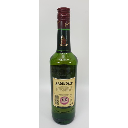 12 - A bottle of Jamerson Triple Distilled Irish whiskey. No shipping. Arrange collection or your own pac... 