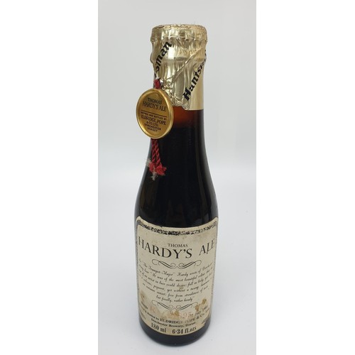 17 - Three Bottles of Thomas Hardy's Ale 1980/81 x2 180ml & x1 25cl. No shipping. Arrange collection or y... 