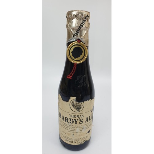 17 - Three Bottles of Thomas Hardy's Ale 1980/81 x2 180ml & x1 25cl. No shipping. Arrange collection or y... 