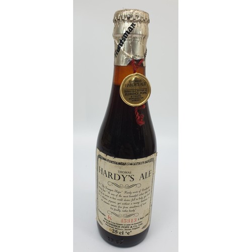 17 - Three Bottles of Thomas Hardy's Ale 1980/81 x2 180ml & x1 25cl. No shipping. Arrange collection or y... 