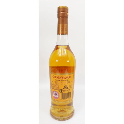 19 - A bottle of Glenmorangie 10 Year Old Highland Single Malt Whisky. No shipping. Arrange collection or... 