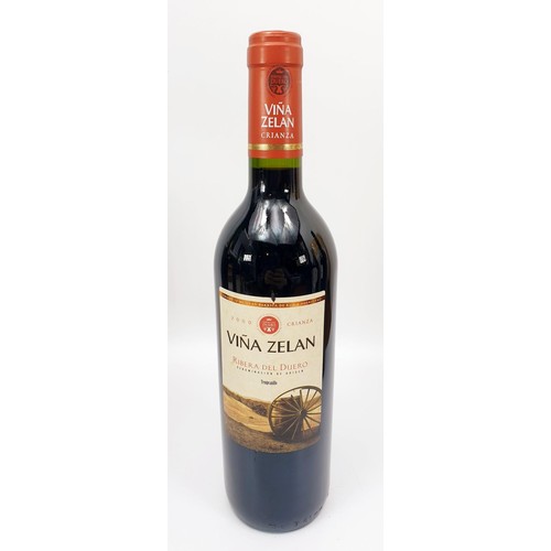 20 - Six bottles of red wine: Castillo de Liria 2004 Crianza, Vina Zelan 2000 Crianza, Villa Tabernus 200... 