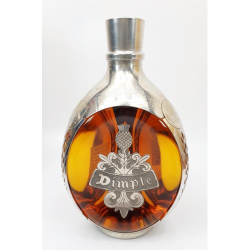 45 - A bottle of Haig Dimple Whisky, 75cl, Royal Decanter with box. No shipping. Arrange collection or yo... 