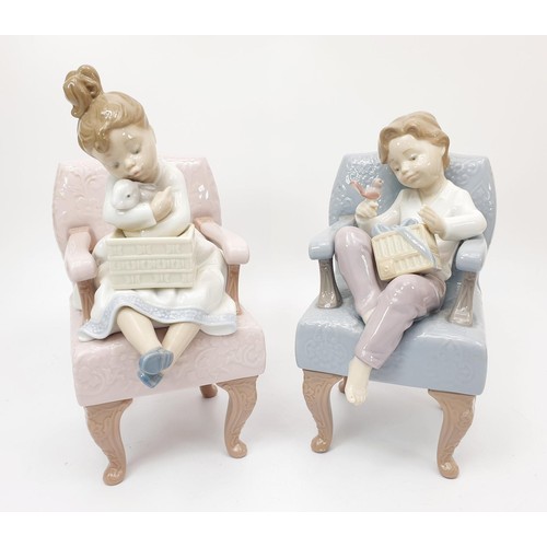 273 - Two Lladro figures 