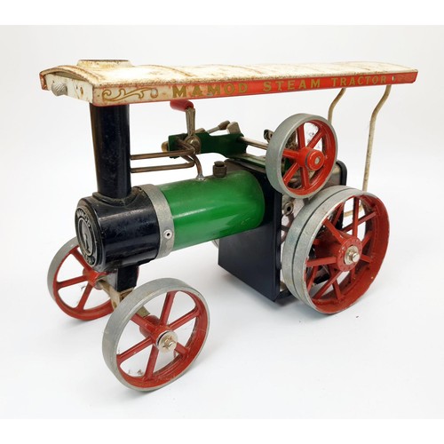 275 - A Mamod TEA1 traction engine and wagon. UK shipping £14.