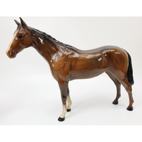 279 - Two Beswick model horses, the tallest 20cm. No Shipping. Arrange collection or your own packer and s... 