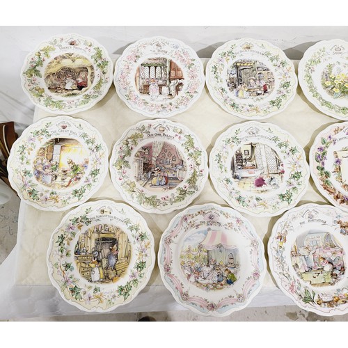 296 - A quantity of Royal Doulton Brambly Hedge ceramics. No Shipping. Arrange collection or your own pack... 