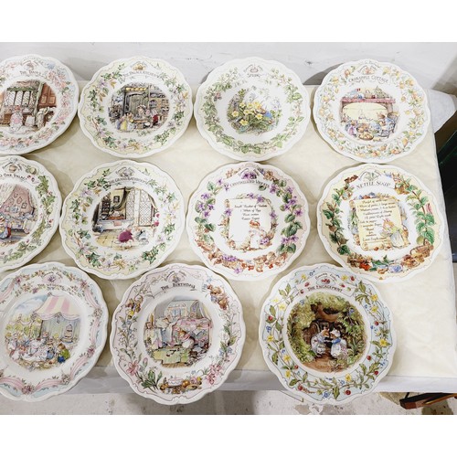 296 - A quantity of Royal Doulton Brambly Hedge ceramics. No Shipping. Arrange collection or your own pack... 