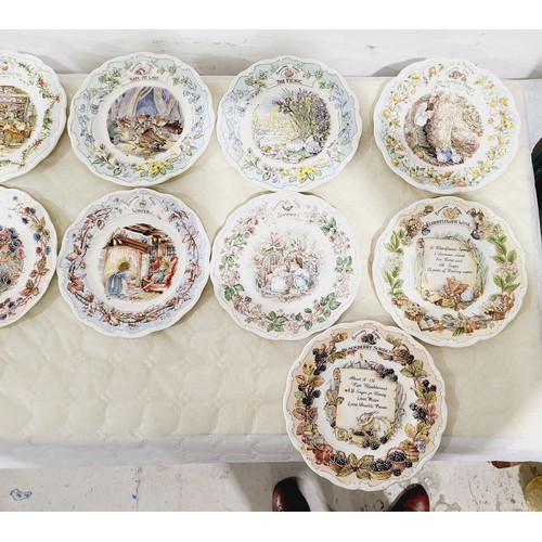 296 - A quantity of Royal Doulton Brambly Hedge ceramics. No Shipping. Arrange collection or your own pack... 