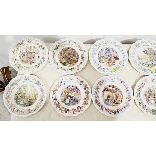 296 - A quantity of Royal Doulton Brambly Hedge ceramics. No Shipping. Arrange collection or your own pack... 