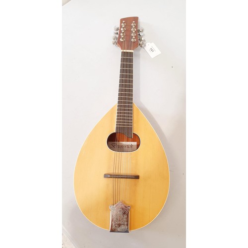 141 - A Brunswick flat back mandolin, model MDL25.  No shipping. Arrange collection or your own packer and... 