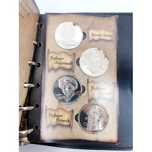 42 - A Harry Potter and The Philosopher's Stone Gringotts coin collection savings book with coins. UK shi... 