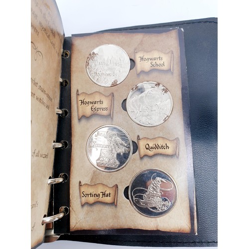 42 - A Harry Potter and The Philosopher's Stone Gringotts coin collection savings book with coins. UK shi... 