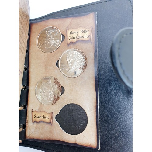 42 - A Harry Potter and The Philosopher's Stone Gringotts coin collection savings book with coins. UK shi... 