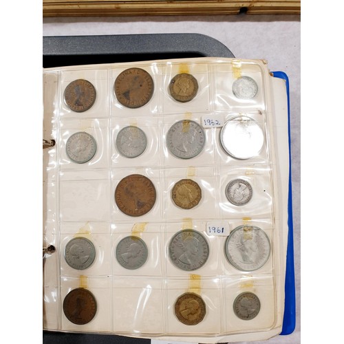 50 - A selection of British and foreign coins. UK shipping £14.