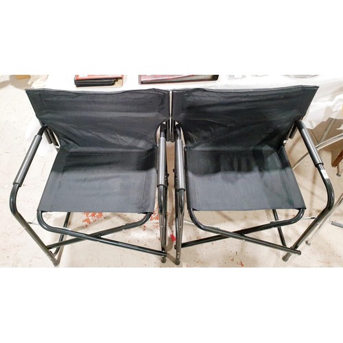 151 - Two folding camping chairs. No shipping. Arrange collection or your own packer and shipper, please. ... 