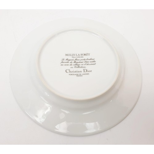 250 - Limoges for Christian Dior: a ceramic plate, 