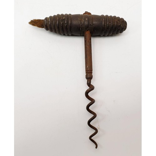 251 - An antique corkscrew, length 14.5cm. UK shipping £14.