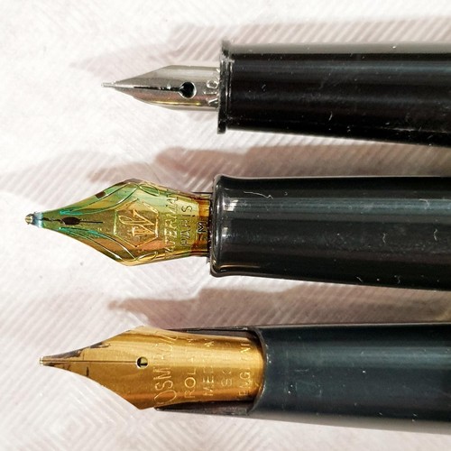 109 - Vintage and later fountain pens and propelling pencils. UK shipping £14.