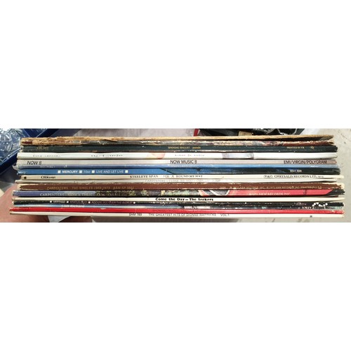 86 - A selection of vinyl LPs including The Jam, Spandau Ballet, Paul McCartnery and Status Quo. UK shipp... 