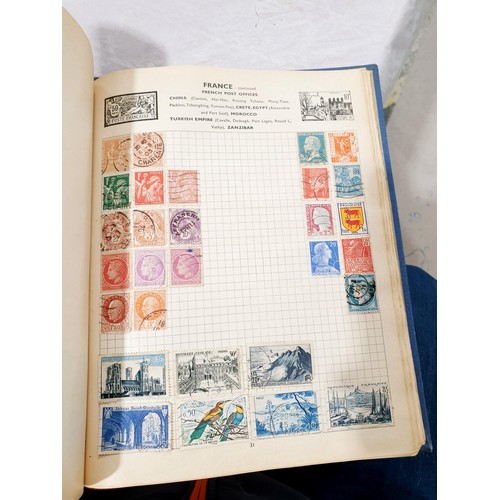 100 - A stamp album. UK shipping £14.