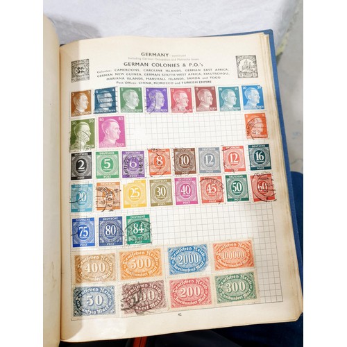 100 - A stamp album. UK shipping £14.