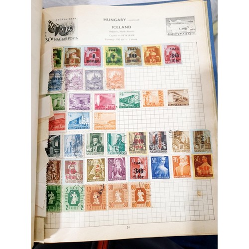 100 - A stamp album. UK shipping £14.