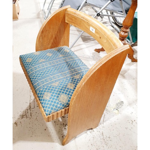 126 - An occasional chair. No shipping. Arrange collection or your own packer and shipper, please. Electri... 