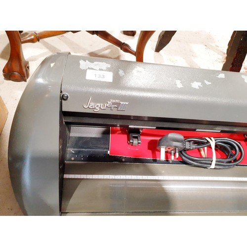 133 - A SignPal Jaguar III vinyl cutter. No shipping. Arrange collection or your own packer and shipper, p... 