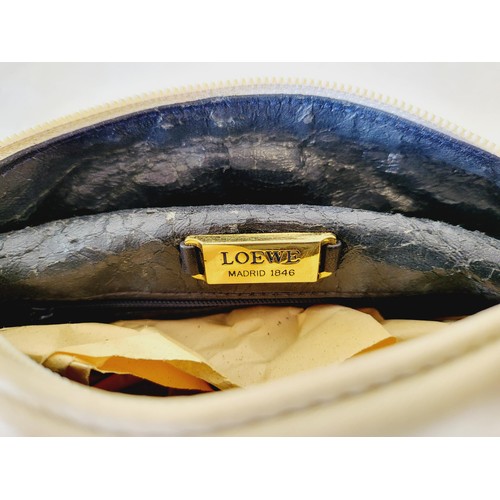 293 - A vintage Loewe handbag. UK shipping £14.