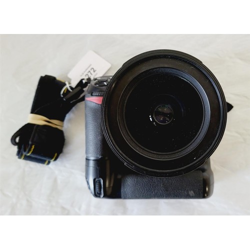 272 - A Nikon D200 camera with an AF-S Nikkor 17-55mm lens. UK shipping £14.