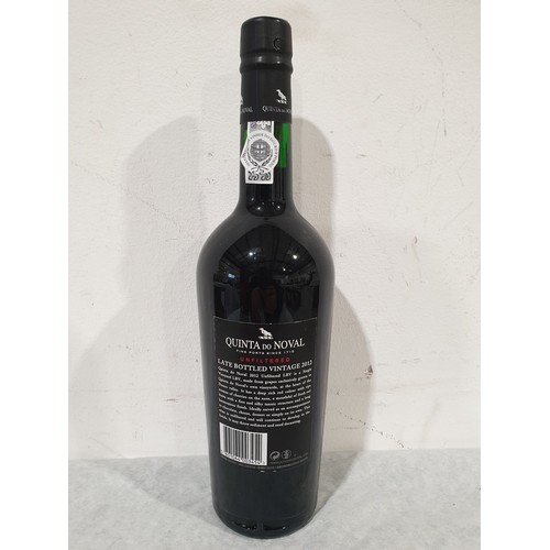 4 - A 750ml bottle of Quinta Do Noval unfiltered, single vineyard , Late Bottled Vintage Port 2012. No s... 