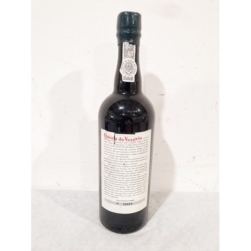 7 - A 750ml bottle of Syminton's Quinta Do Vesuvio Vintage Port 1991. No shipping. Arrange collection or... 