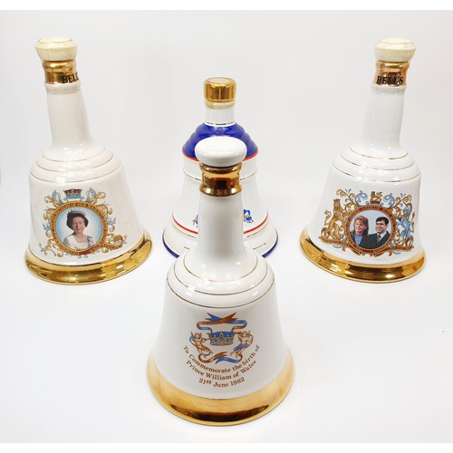 21 - Bells Old Scotch Whisky 1988 Princess Beatrice sealed decanter in presentation box, Bells Old Scotch... 