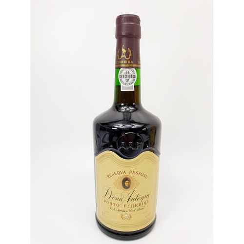 22 - A 75cl bottle of Dona Antonia Reserva Pessoal Porto Ferreira in presentation box. No shipping. Arran... 