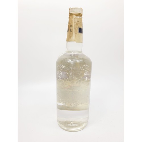 36 - A 1ltr bottle of vintage Canadian blue label Smirnoff vodka. No shipping. Arrange collection or your... 