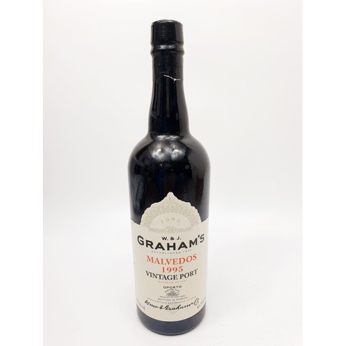 39C - A 75cl bottle of Graham's Malvedos 1995 vintage port. No shipping. Arrange collection or your own pa... 