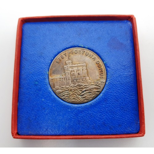 72A - A boxed silver 1935 George V and Queen Alexandria Silver Jubilee medal. UK shipping £14.