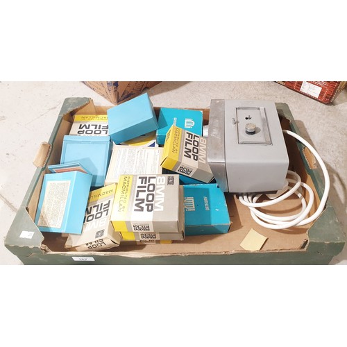 167 - A Super 8 Technicolour 510 cassette projector with teaching material films. No shipping.  Arrange co... 