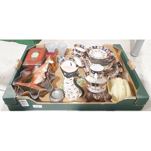 171 - A box including Royal Stafford tea ware. No shipping. Arrange collection or your own packer and ship... 